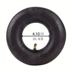 2-Piece Set of 10x4.10/3.50-4 Air Chamber Tires for Garden Carts & Lawn Mowers