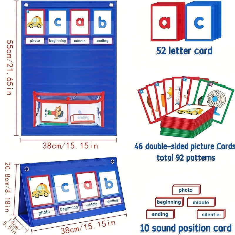CVC Word Builder Cat Flashcards Matching Game