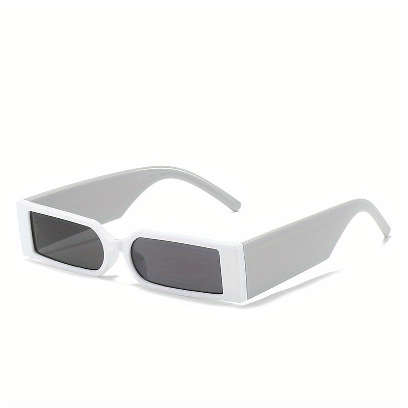 Rectangular Small Frame Sunglasses With Case