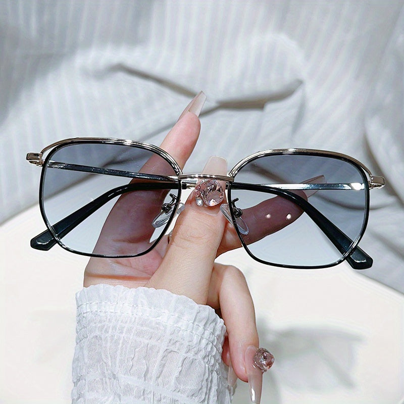 Square Metal Sunglasses UV400 Sun Shades