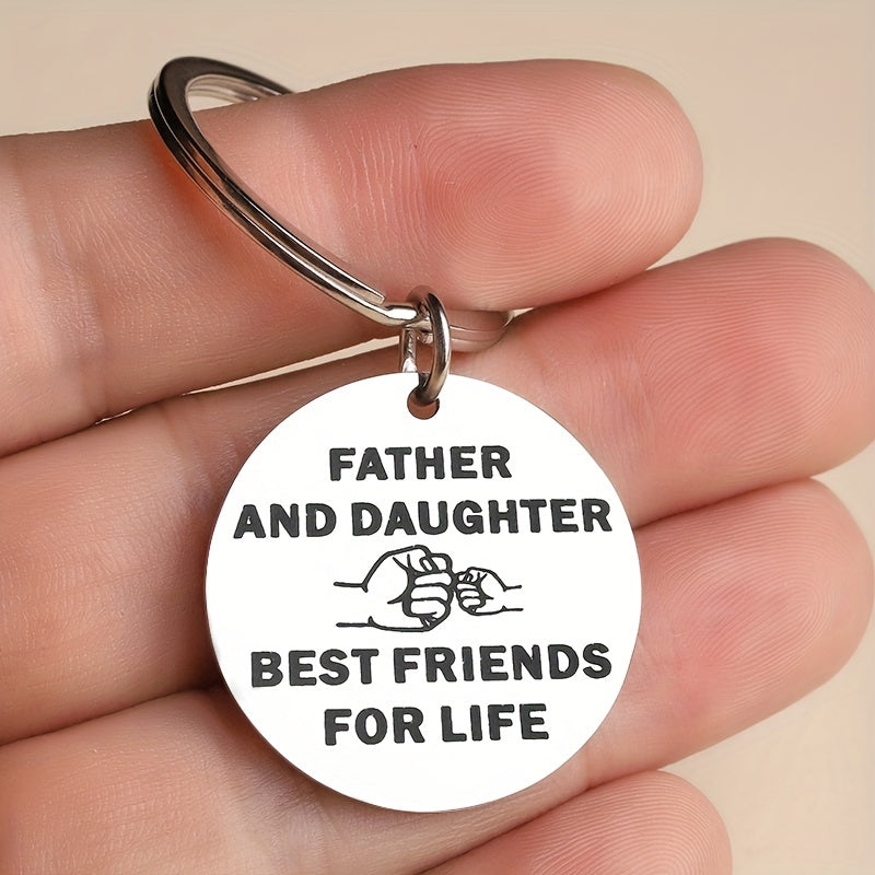 Father Daughter Friends For Life Keychain – CRAZE