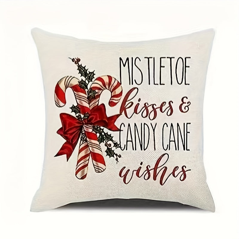 Christmas Pillowcase for Sofa Living Room & Outdoor Camping