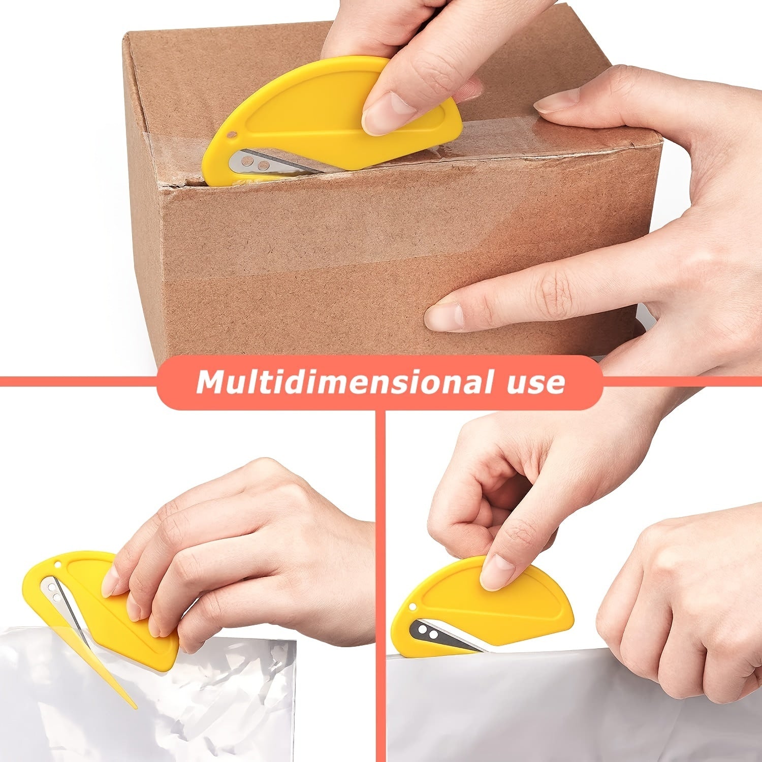 6 Pcs Letter Opener Envelope Slitter Set Sharp And Efficient Open Envelopes