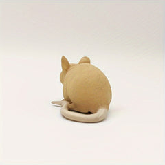 Realistic PVC Mouse Figurine Trick Toy Animal Doll for Pranks Home Decor