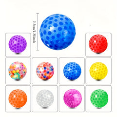 8pcs Soft Rubber Sensory Squeeze Balls for Rewards & Holidays