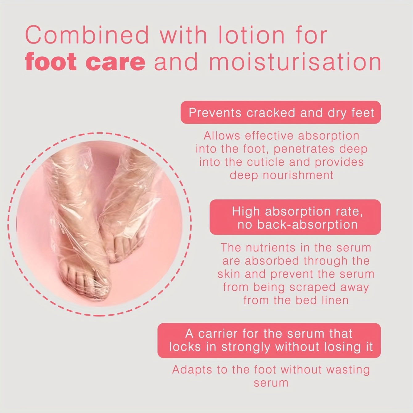 100pcs Disposable Hand & Foot Mask Gloves/Covers Combo