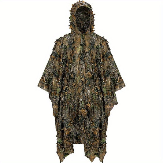 Leaf Camouflage Cloak for Bird Watching Outdoor Air Gun