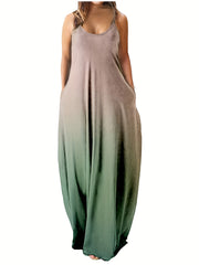  Sexy Boho Dress Women's V Neck Cami Ma