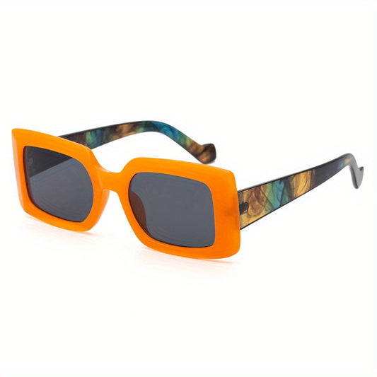 Y2K Clear Lens Glasses For Women Men Gradient Lens Sunglasses Anti UV400