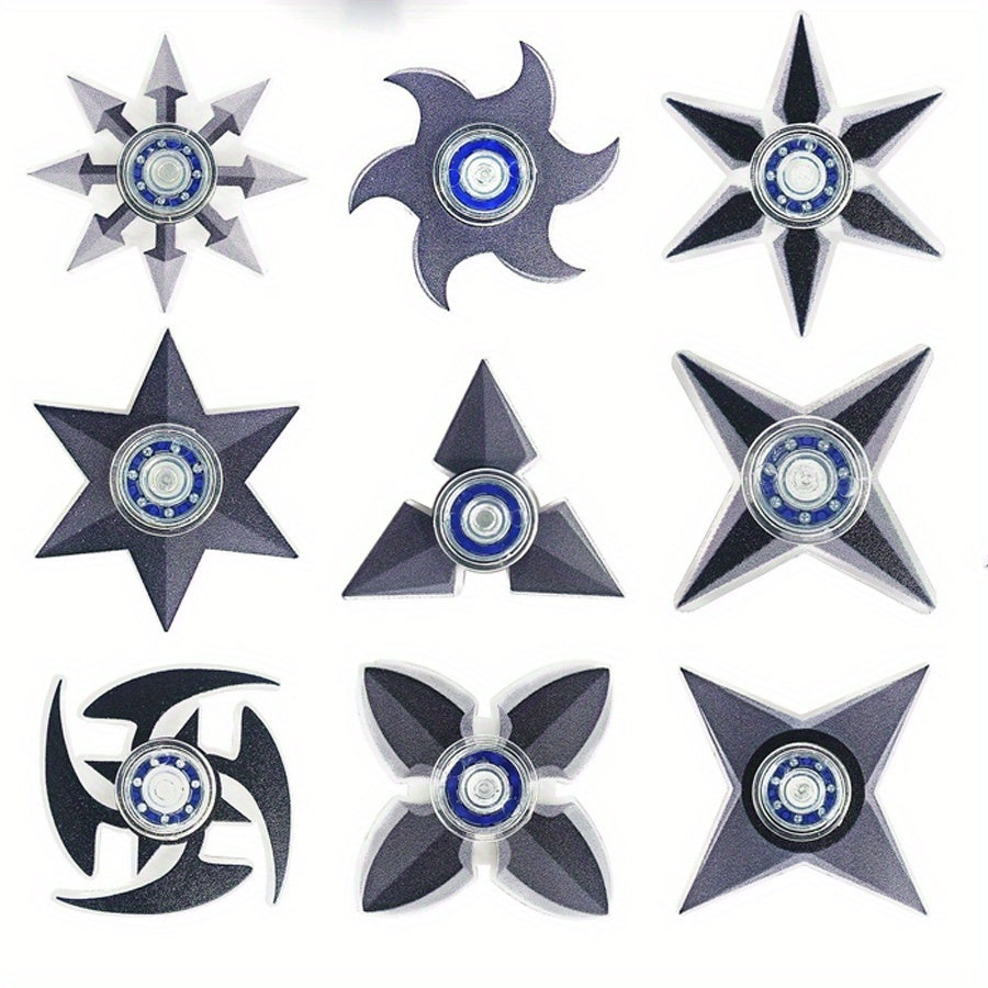 20pcs Assorted Fidget Spinner Finger Toys Acrylic Spinners & Patterns
