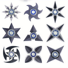 20pcs Assorted Fidget Spinner Finger Toys Acrylic Spinners & Patterns
