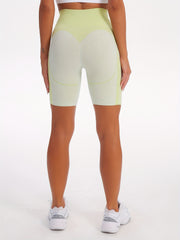 Seamless Fitness Workout Biker Shorts Women's Activewear