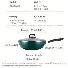 Non Stick Cast Iron Skillet for Gas Stove Top & Induction Cooker PFOA Cookware