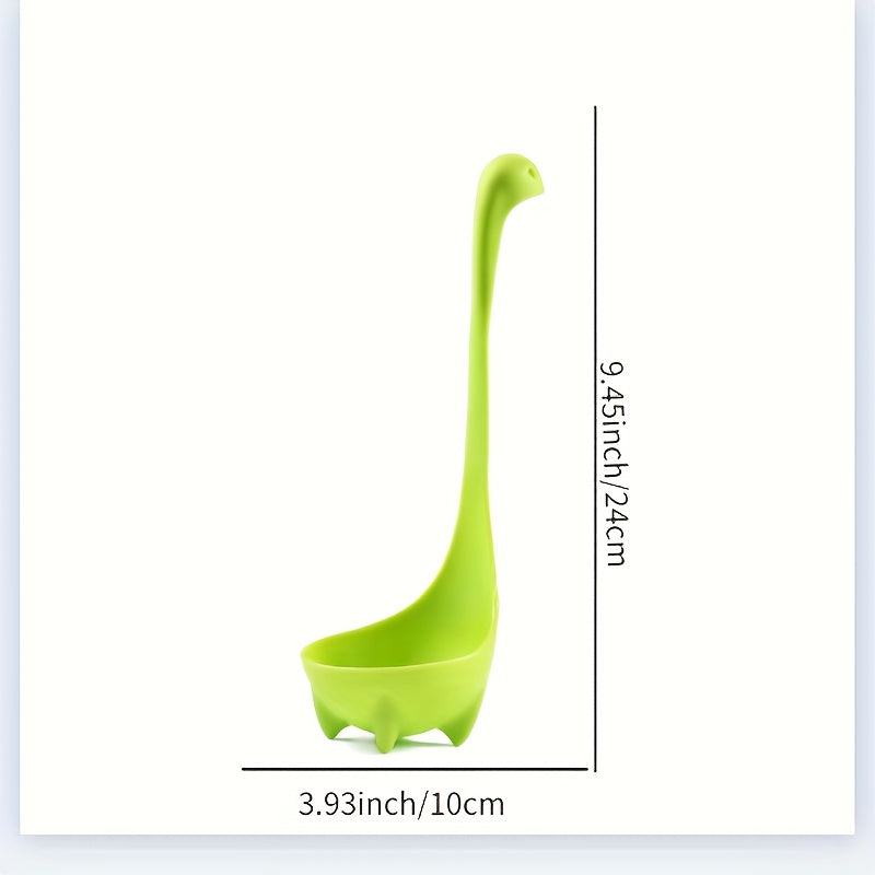Loch Ness Monster Soup Spoon Long Handle Standing Spoon Kitchen Items