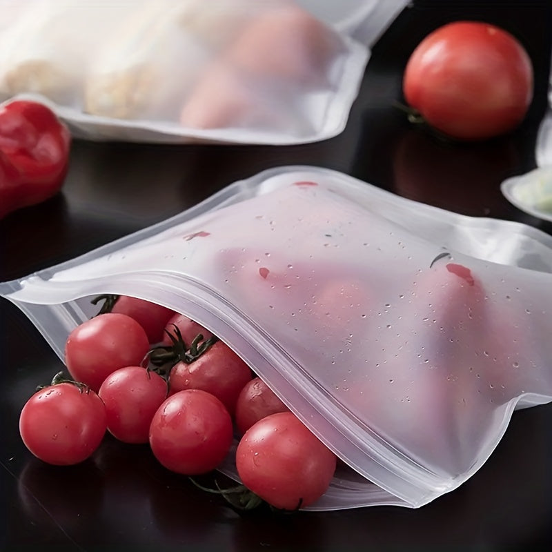 Self Sealing Plastic Bags for Food Freshness