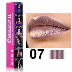 Metallic Shimmer Lip Gloss Long Lasting Waterproof Lip Stain