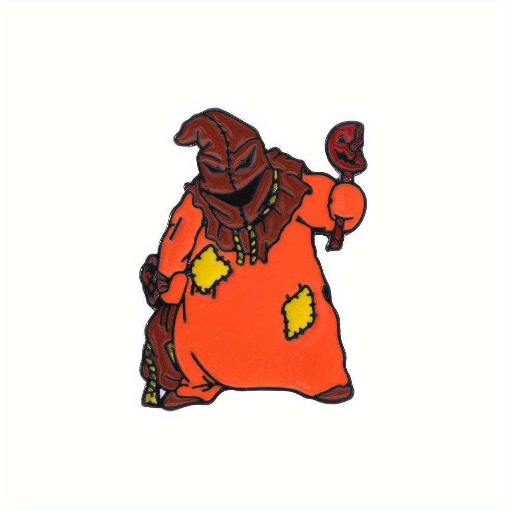 Christmas Night Ghost Brooch Halloween Funny Badge Bag Clothing Accessories