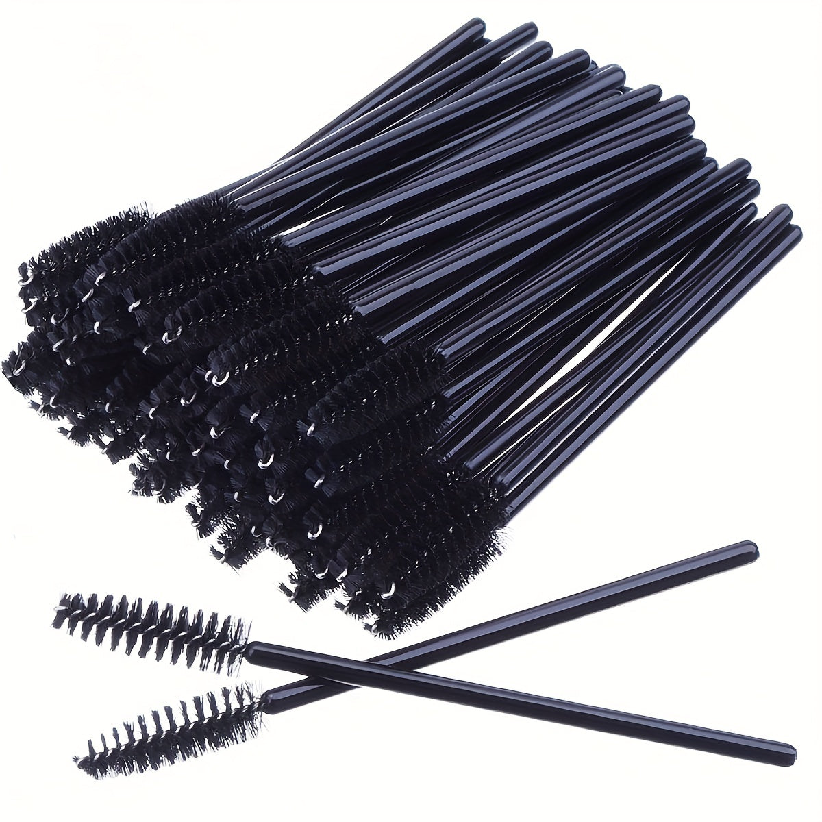 50PCS Crystal Mascara Wands for Makeup Eyelash Extensions