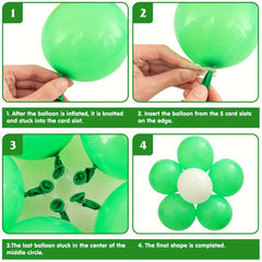 129pcs Rainbow Balloon Arch Kit for Birthday House Themed Decor