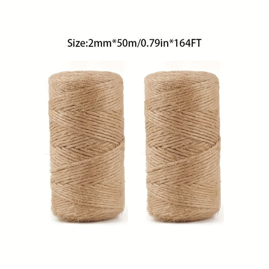 3pcs 12mm 50m Party Decoration Hemp Rope DIY Handicraft Special Hemp Rope