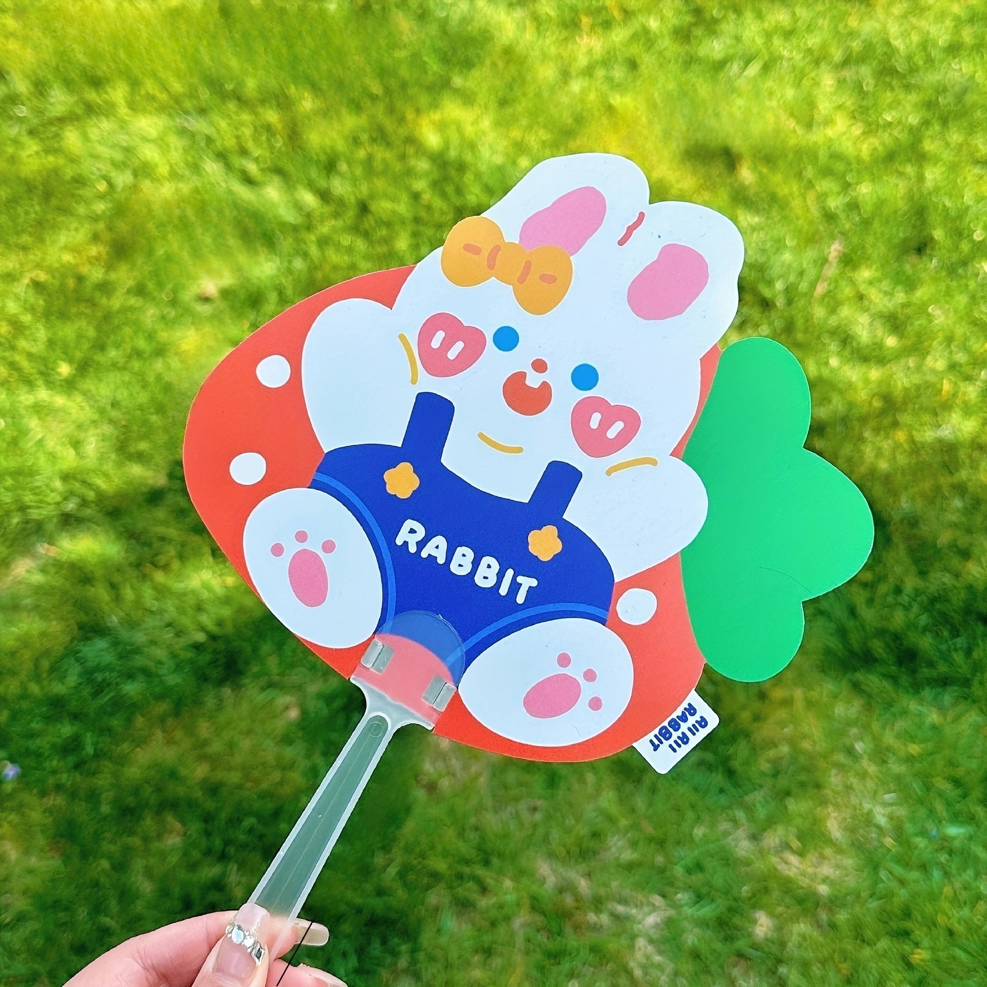 Rabbit Bunny Handheld Fan Portable Fan for Girls