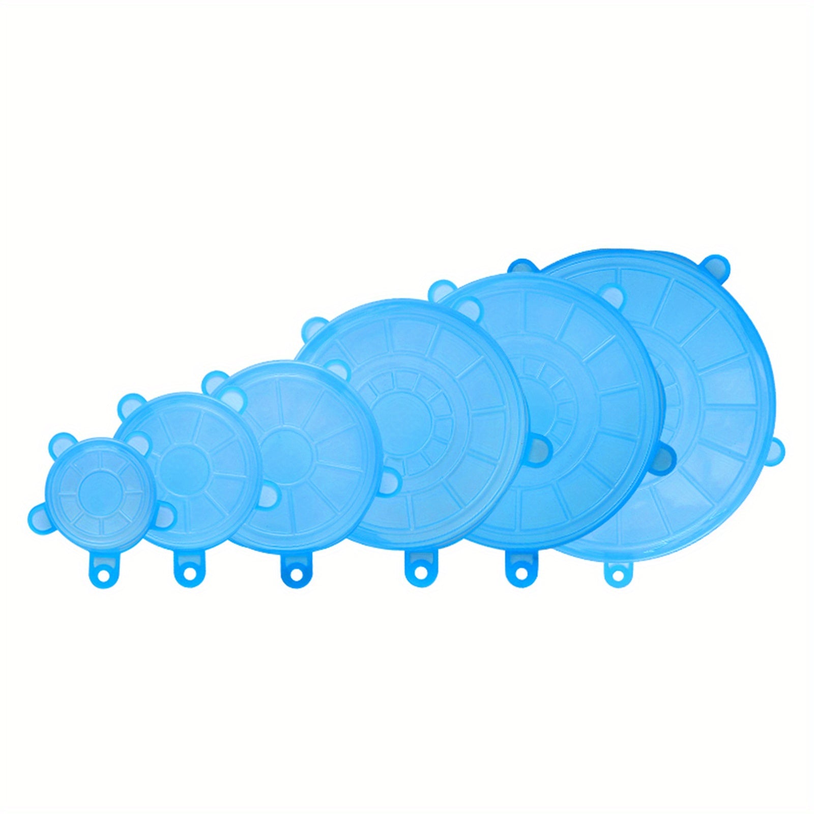 6pcs Silicone Fresh keeping Cover Kitchen Storage Food Preservation