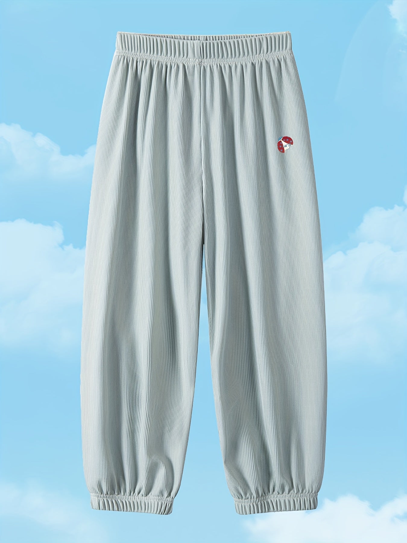 Insect Print Boys Casual Long Pants for Spring and Autumn Kids Clothing