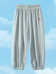 Insect Print Boys Casual Long Pants for Spring and Autumn Kids Clothing