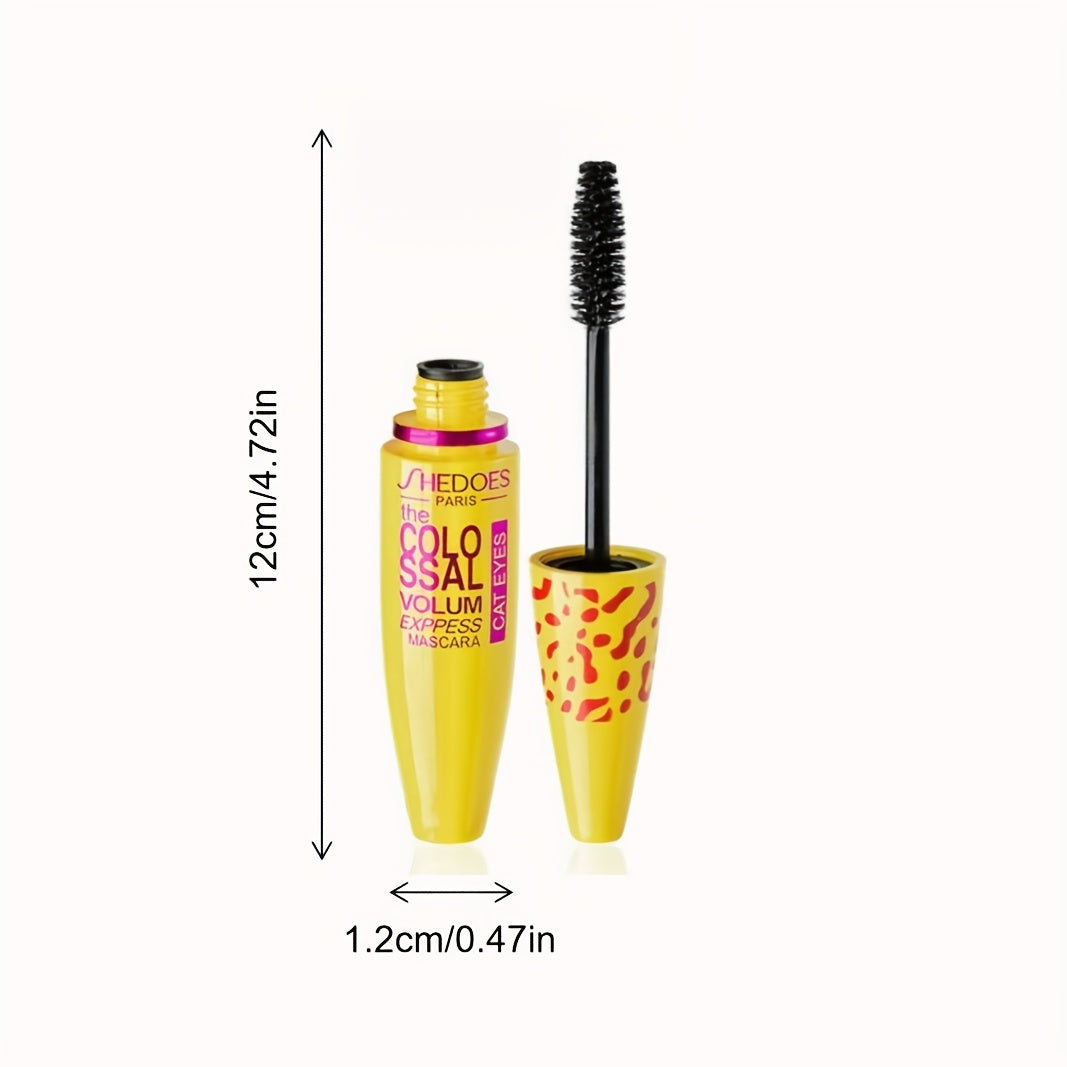 5D Silk Fiber Waterproof Mascara Thick Lengthening Eye Lashes