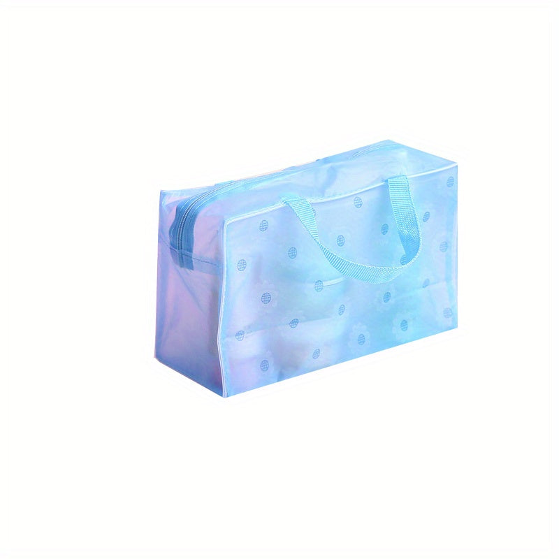 Transparent Travel Cosmetic Bag Waterproof Large Capacity Wash Bag