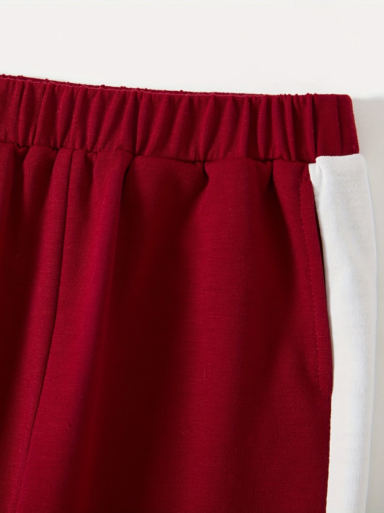 Girls Athleisure Wide Leg Sweatpants for Sports Running