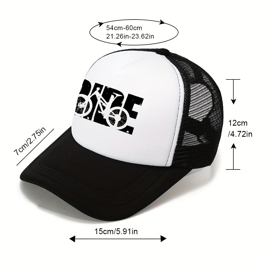 Sunshade Baseball Cap Mesh Breathable Dad Trucker Hat Fishing Outdoor