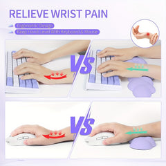 Large Gaming Mouse Pad and Wrist Rest Combo