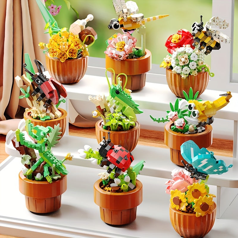 Educational DIY Insect Building Blocks Ornaments