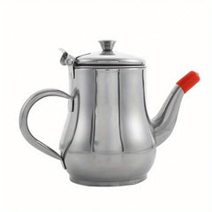 Stainless Steel Filter Bottle Leak-proof Pouring Pot Kitchen Tool