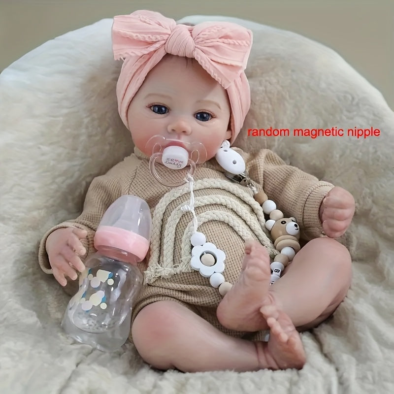 Realistic Reborn Youngsters Doll 18 Inch Lifelike Girl