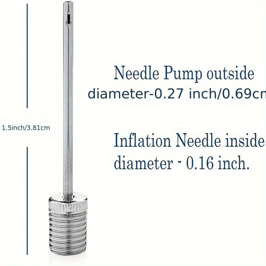 10pcs Stainless Steel Air Pump Needles for Sports Balls