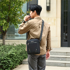Men's Crossbody Bag Business Diagonal Shoulder Bag Outdoor Travel Messenger Bag