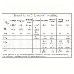 Bamboo Charcoal Air Purification Bag - Odor Eliminator