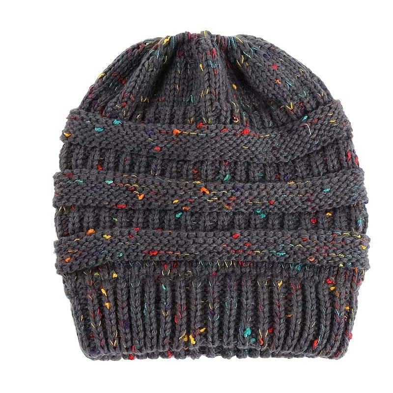 Women's Knitted Beanie Hat Warm Slouchy Cap For Winter Lightweight