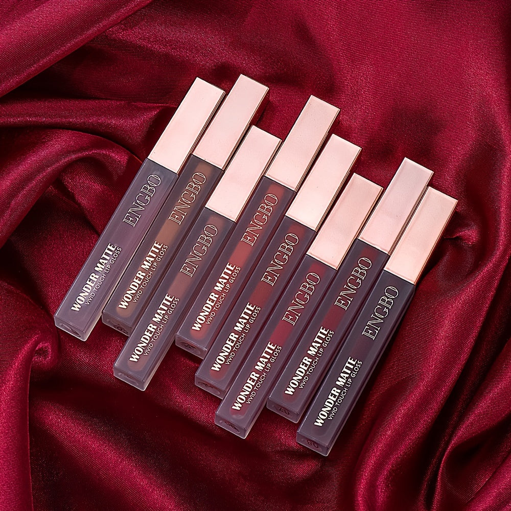 7 Matte Lip Glosses + 1 Lip Gloss Gift Set