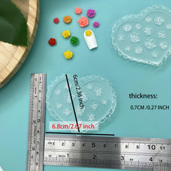 Camellia Flower Silicone Mold for Nail Earring Jewelry