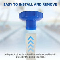 Aboveground Pool Skimmer Hose B Adapter 11238 Compatible With 28000E
