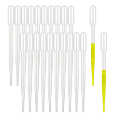 100pcs 3ML Plastic Pipette for Essential Oils Home Laboratory