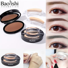 Stamp Eyebrow Powder Kit Long Lasting Waterproof 8 Colors