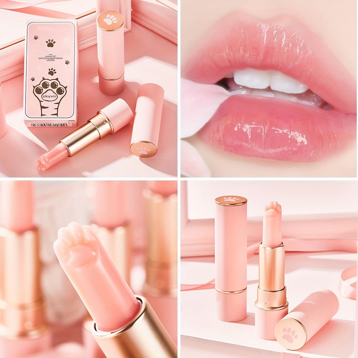 Hydrating Cat Paw Lipstick Moisturizing Lip Balm