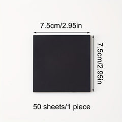 4pads 200pages Creative Sticky Notes Self adhesive Easy To Stick On