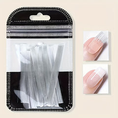 10 Pcs Fiberglass Nail Extension Silk Material False Nails Manicure Salon Tool