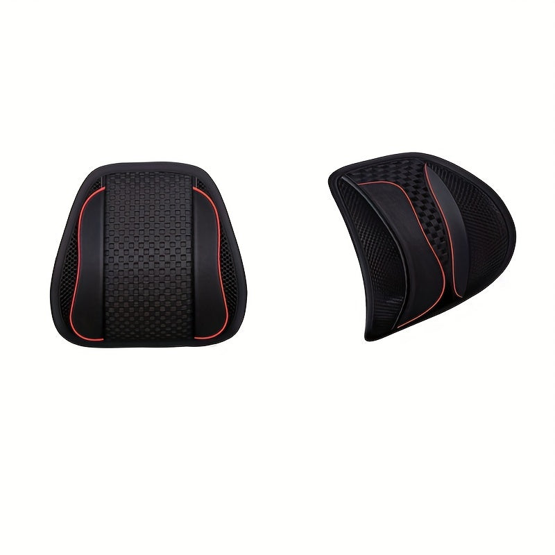 Summer Ice Silk Waist Support & Massage Backrest Pad