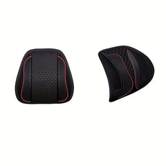 Summer Ice Silk Waist Support & Massage Backrest Pad